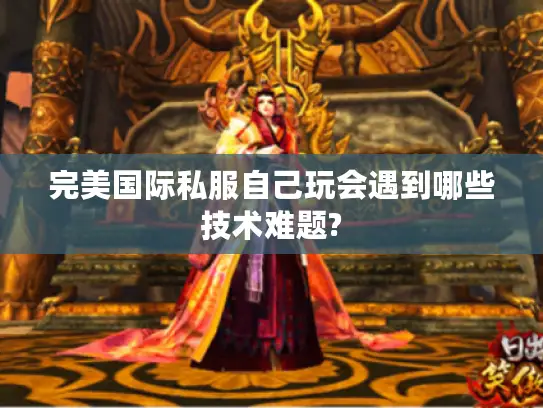 完美国际私服自己玩会遇到哪些技术难题?