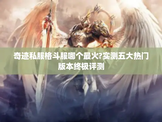 奇迹私服格斗服哪个最火?实测五大热门版本终极评测
