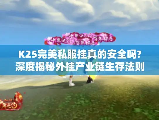 K25完美私服挂真的安全吗?深度揭秘外挂产业链生存法则