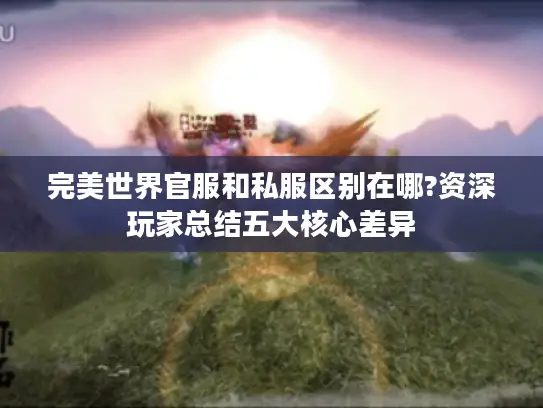完美世界官服和私服区别在哪?资深玩家总结五大核心差异 完美世界官服和私服区别在哪?资深玩家总结五大核心差异