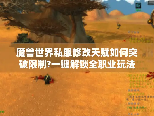 魔兽世界私服修改天赋如何突破限制?一键解锁全职业玩法