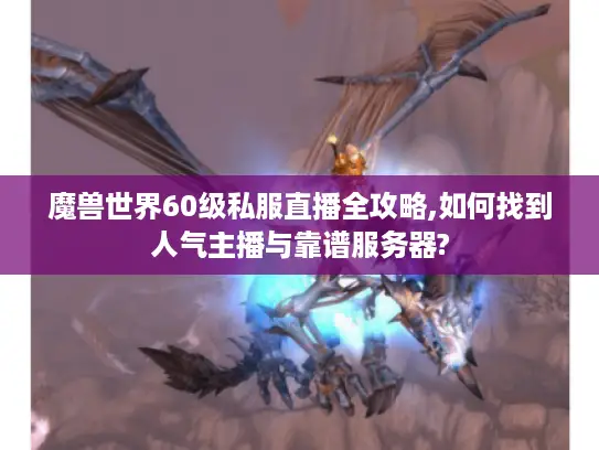 魔兽世界60级私服直播全攻略,如何找到人气主播与靠谱服务器?