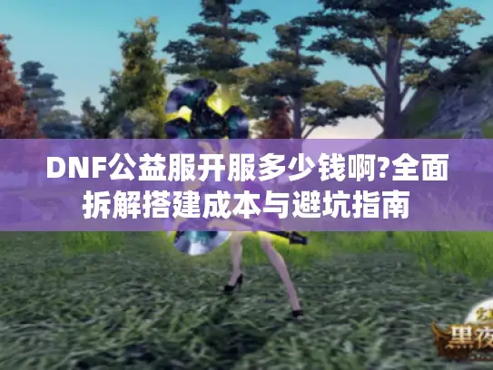 DNF公益服开服多少钱啊?全面拆解搭建成本与避坑指南