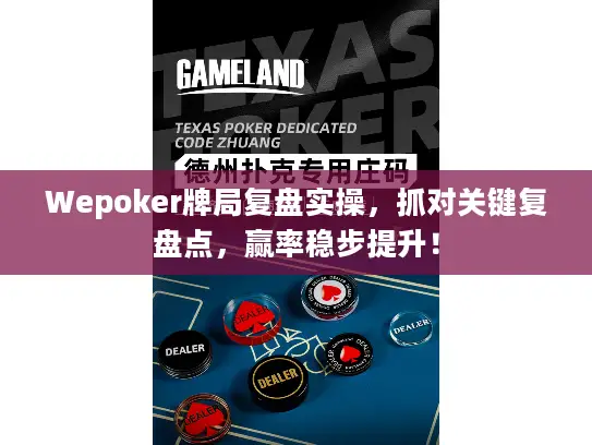 Wepoker牌局复盘实操，抓对关键复盘点，赢率稳步提升！