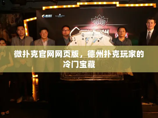 微扑克官网网页版，德州扑克玩家的冷门宝藏