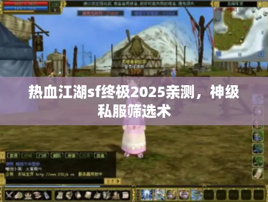 热血江湖sf终极2025亲测，神级私服筛选术