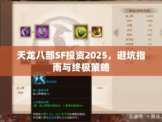 天龙八部SF投资2025，避坑指南与终极策略