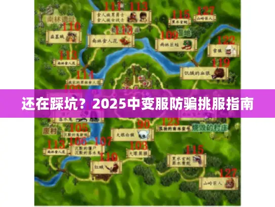 还在踩坑？2025中变服防骗挑服指南