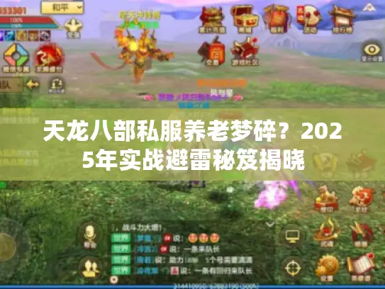 天龙八部私服养老梦碎？2025年实战避雷秘笈揭晓