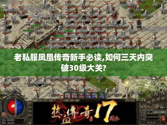 老私服凤凰传奇新手必读,如何三天内突破30级大关? 老私服凤凰传奇新手必读,如何三天内突破30级大关?